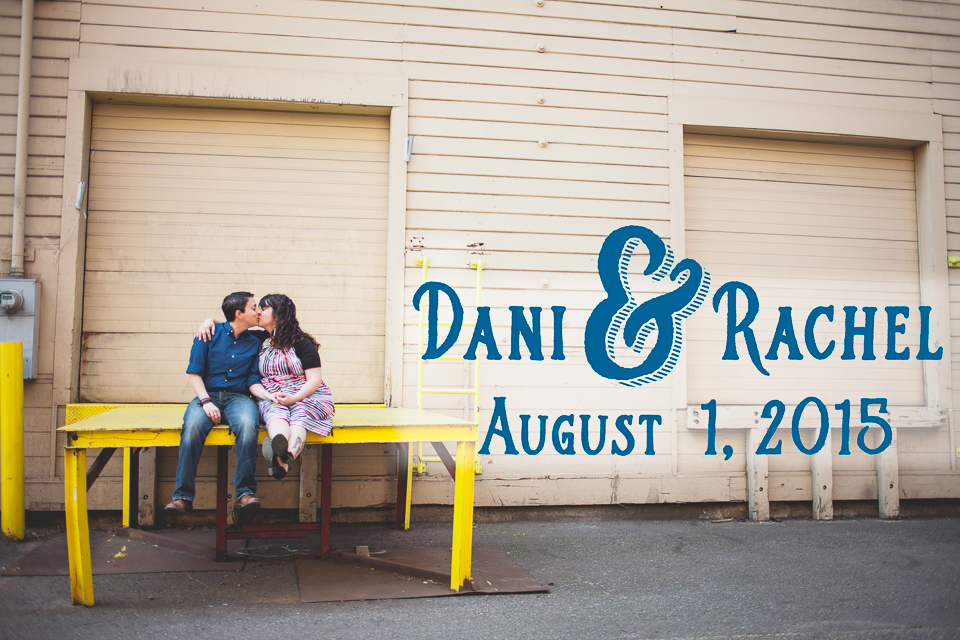Dani + Rachel’s Industrial Eastside Engagement | Alternative Portland Wedding Photographer