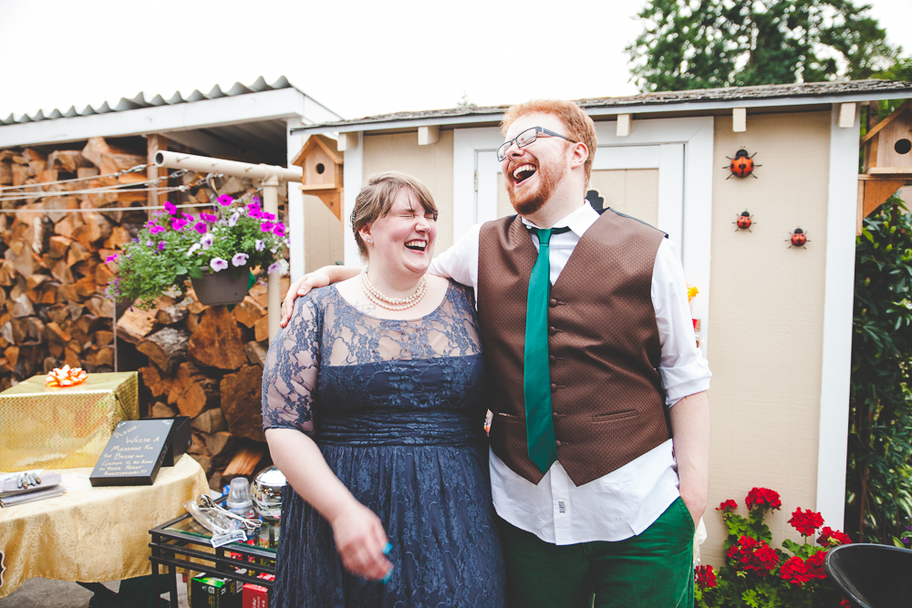 A Badass Backyard BBQ Wedding